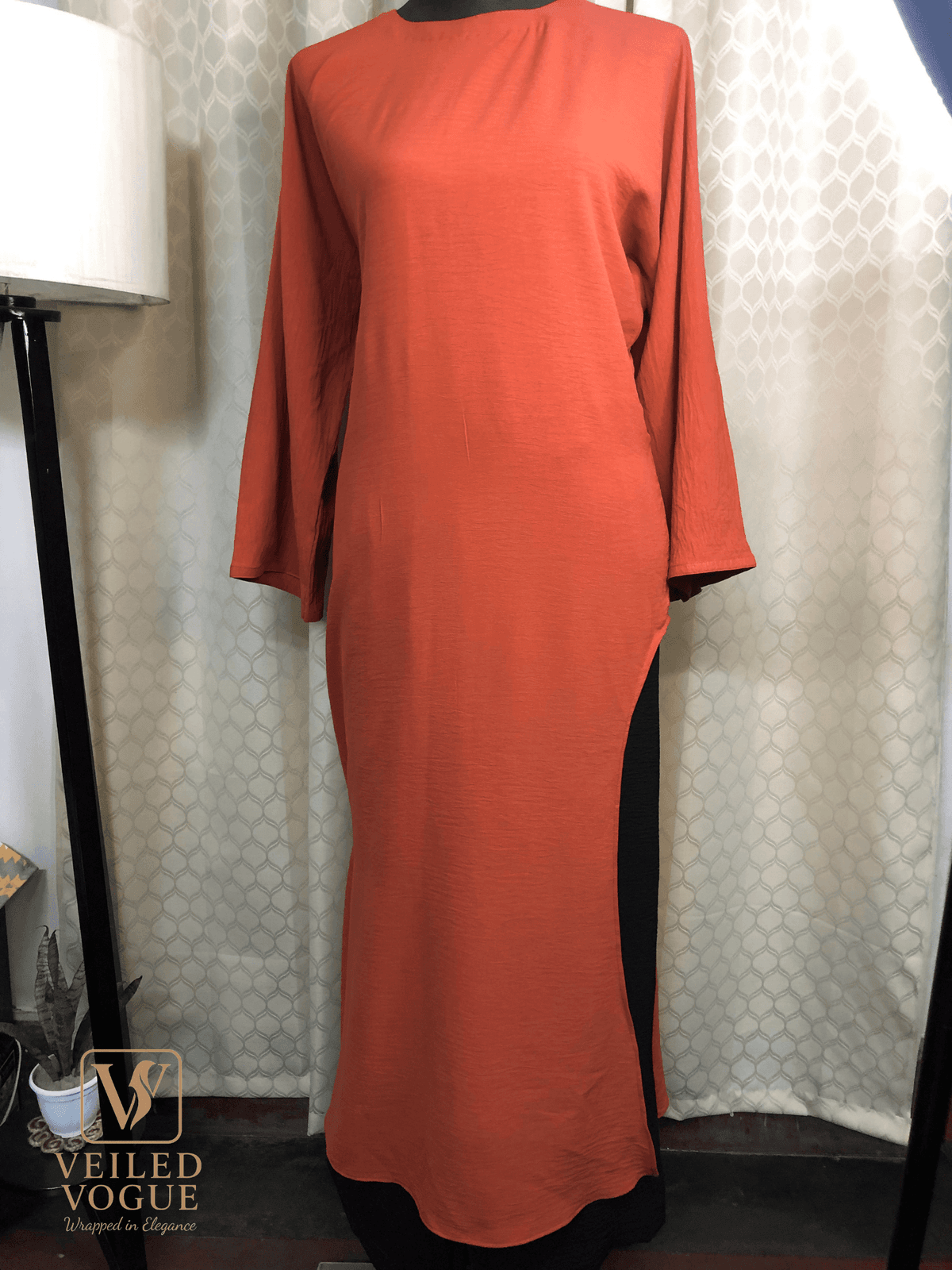 Rust Abaya by Veiled Vogue - Image 5