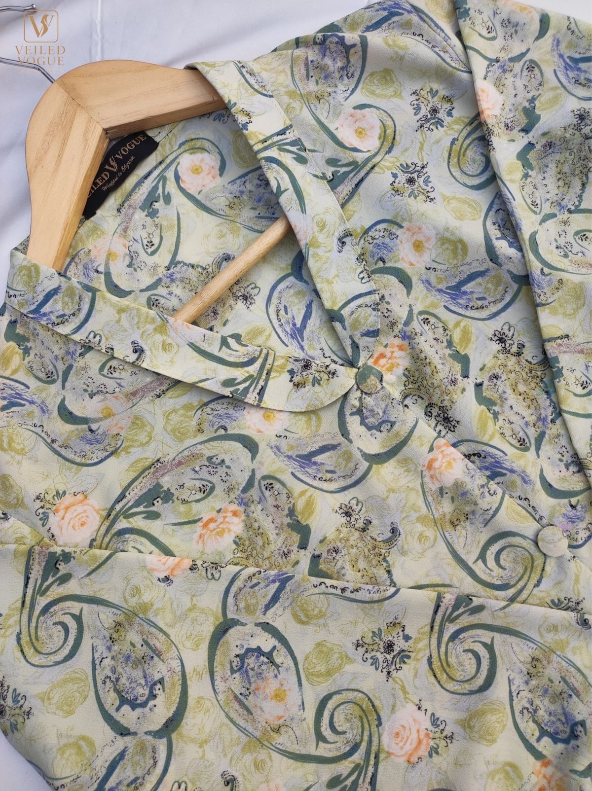 Lemon Kolka Printed Design Co-Ord Set - Image 5