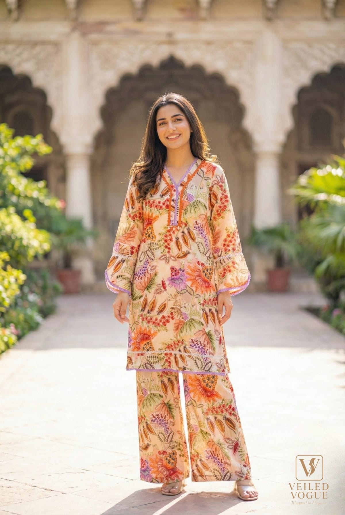 Eid Collection - 4 "Gulbagh" - Image 2