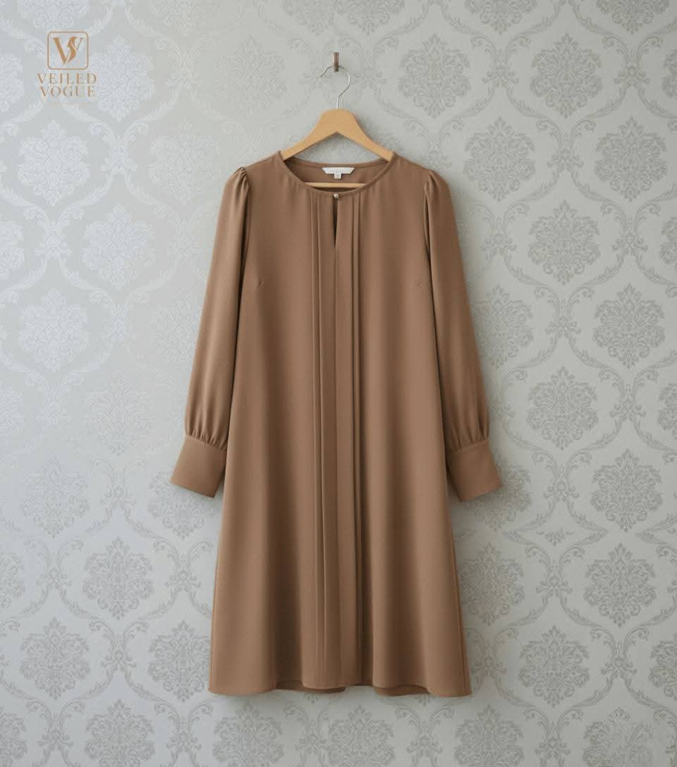 Brown Designer Kurti - Image 4